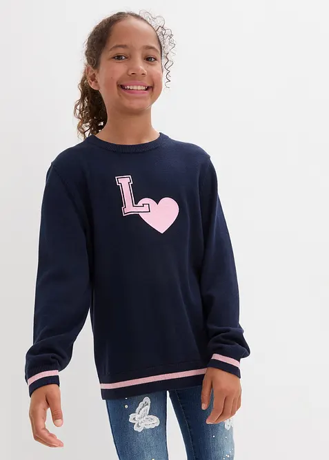 Genser i finstrikk, bonprix