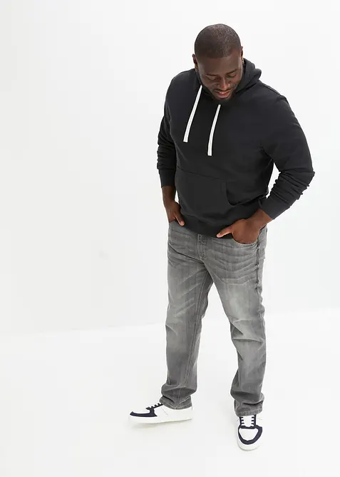 Hettegenser i 100% bomull, bonprix