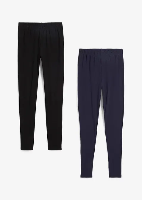 Leggings (2-pack), bonprix