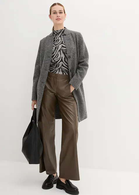 Kort ullkåpe, bonprix