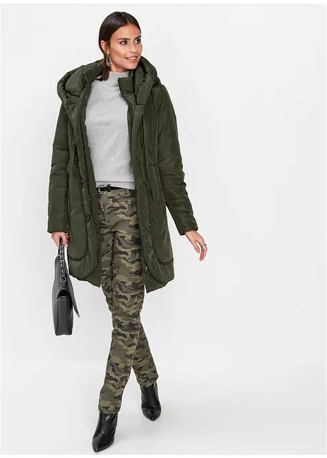 Kort, vattert k&aring;pe, bonprix