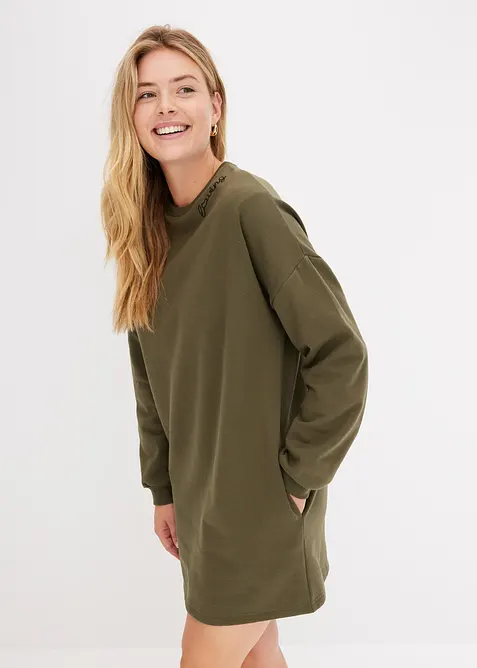 Oversized sweatshirtkjole, bonprix