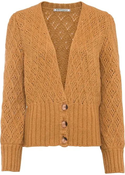 Finstrikket cardigan, bonprix