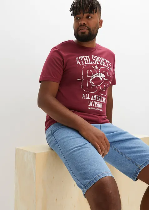 T-skjorte (2-pack) i Regular Fit, bonprix