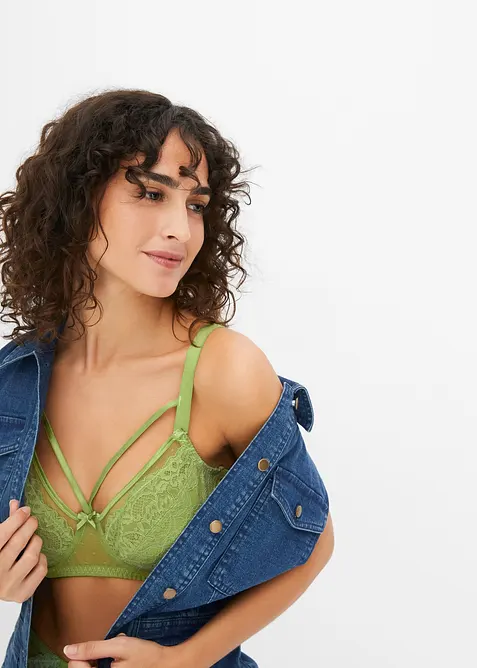 Minimizer-BH med forseggjorte blonder, bonprix