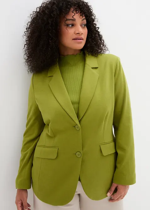 Jersey-blazer i bomull, bonprix