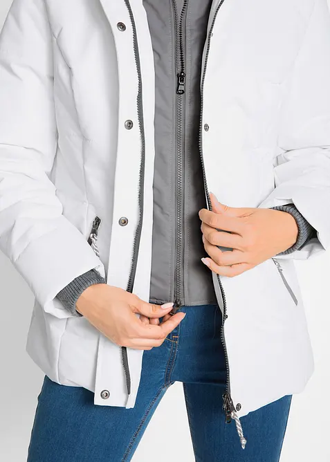 Vinterjakke i 2-i-1-look, bonprix