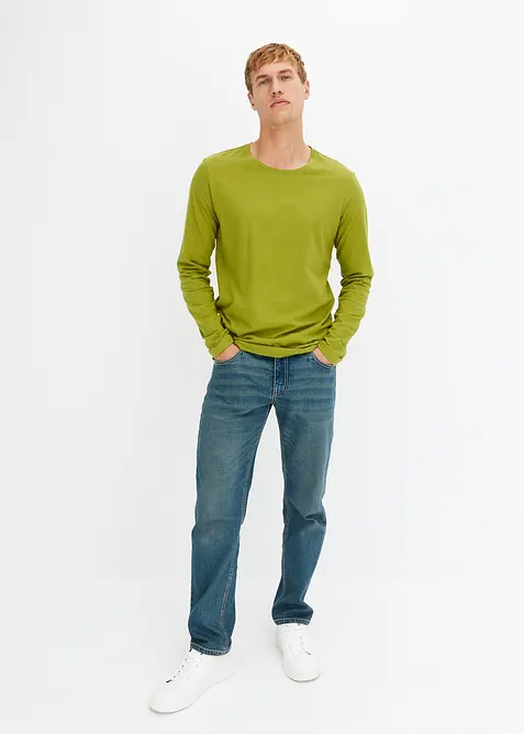 Langermet topp (3-pack), bonprix