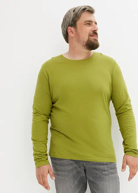 Langermet topp (3-pack), bonprix