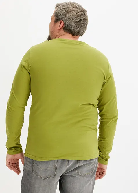 Langermet topp (3-pack), bonprix