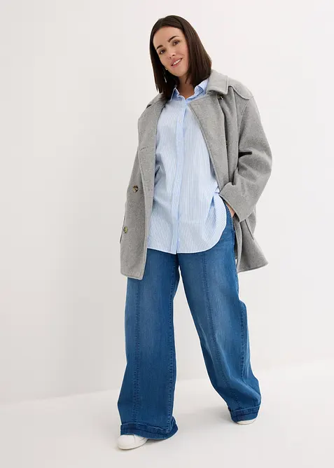 Skjorte i 100% bomull, bonprix