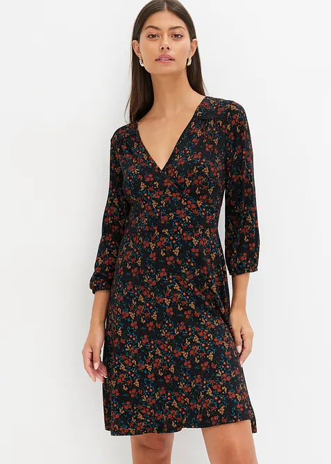 Minikjole av viskosemiks, bonprix