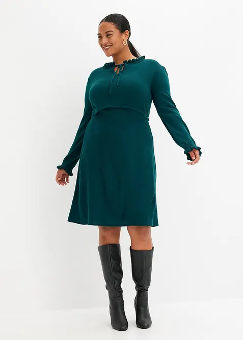 Strikket kjole, bonprix