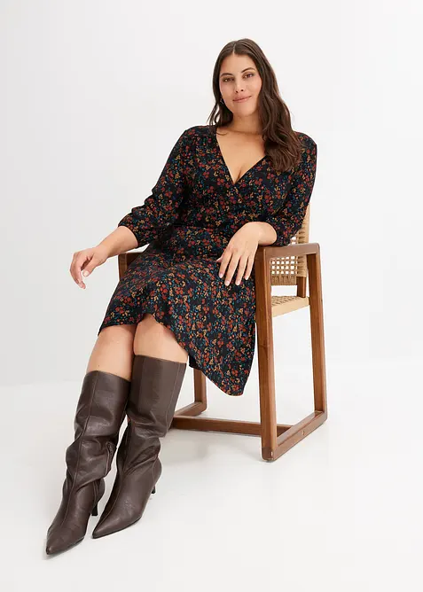 Minikjole av viskosemiks, bonprix