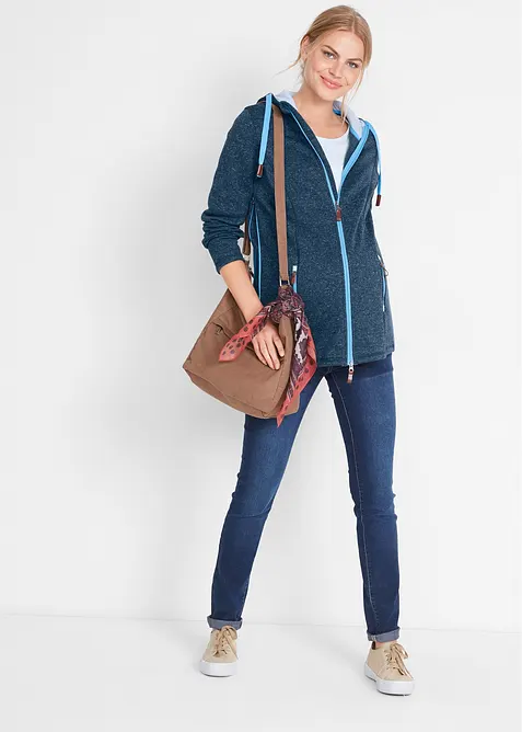 Mammajakke i fleece med bæreinnlegg, bonprix