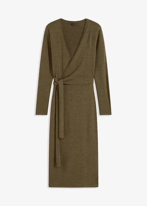 Midi-strikkekjole, bonprix