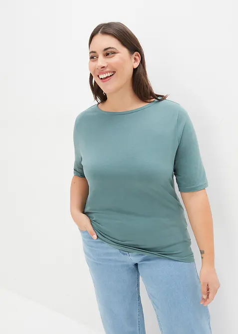 Topp med båthals, bonprix