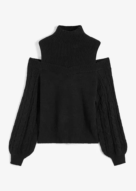 Cold shoulder-genser, bonprix