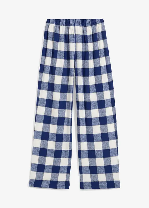 Pyjamasbukse i flanell for barn, bonprix