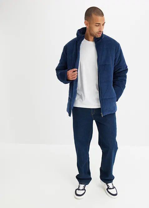 Classic Fit termo-jeans med mykt flanellfôr, Straight, bonprix