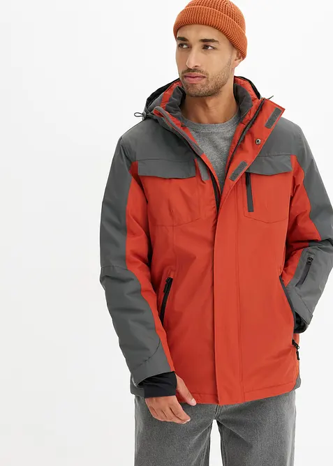 Vannavvisende funksjonsjakke med avtagbar hette, bonprix