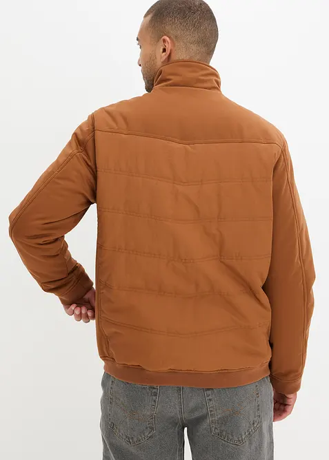 Softshell-vinterjakke i bomberjakkemodell, bonprix