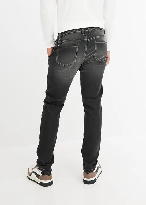 Regular Fit-joggejeans med komfortlinning, Tapered, bonprix
