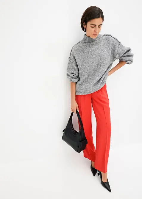 Grovstrikket genser, bonprix