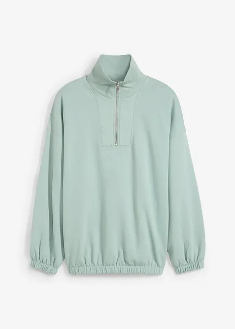 Oversized sweatshirt av økologisk bomull, bonprix