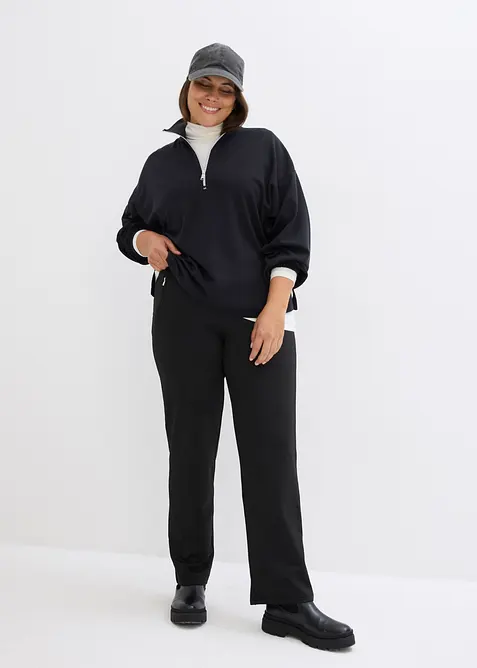 Termoleggings med glidel&aring;slommer, bonprix