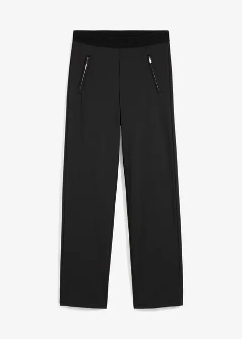 Termoleggings med glidel&aring;slommer, bonprix