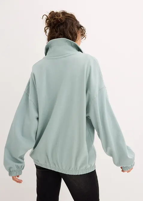 Oversized sweatshirt av økologisk bomull, bonprix