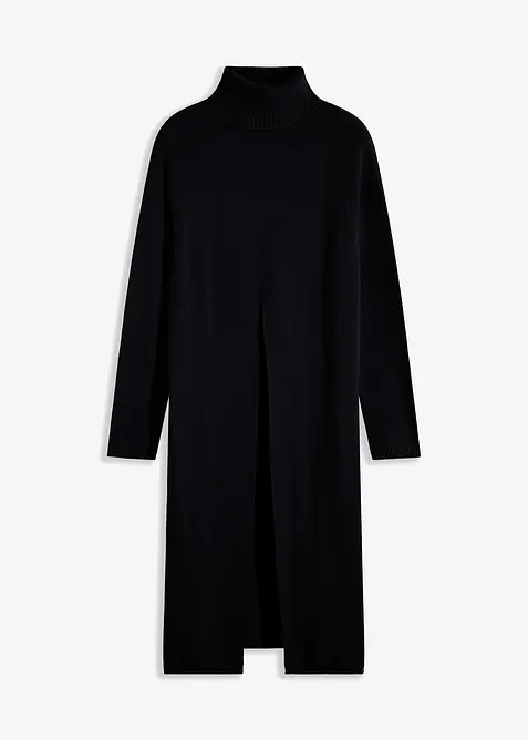 Lang genser med splitt, bonprix