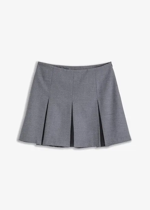 Miniskjørt i viskosemiks, bonprix