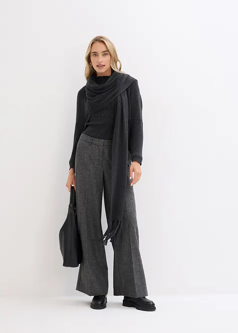 Genser i superfin merinoull, bonprix