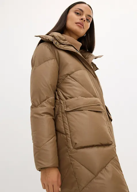 Dunk&aring;pe med resirkulert dun, vannavvisende, bonprix