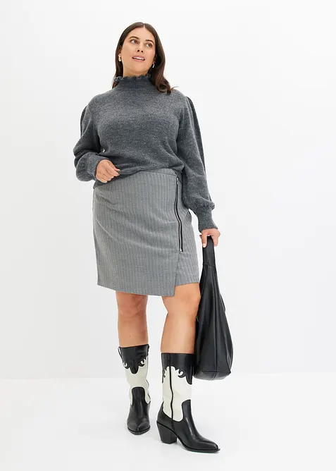 Genser med høy hals, bonprix