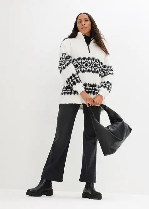 Genser i pilefleece, bonprix