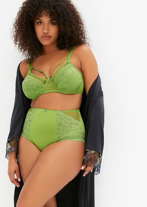 Minimizer-BH med forseggjorte blonder, bonprix