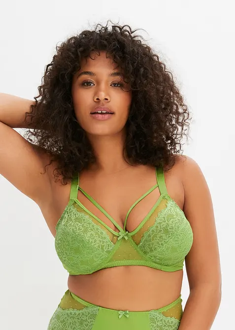 Minimizer-BH med forseggjorte blonder, bonprix