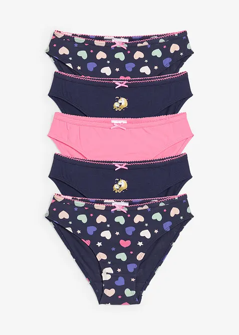 Truse med myk bomull (5-pack), bonprix