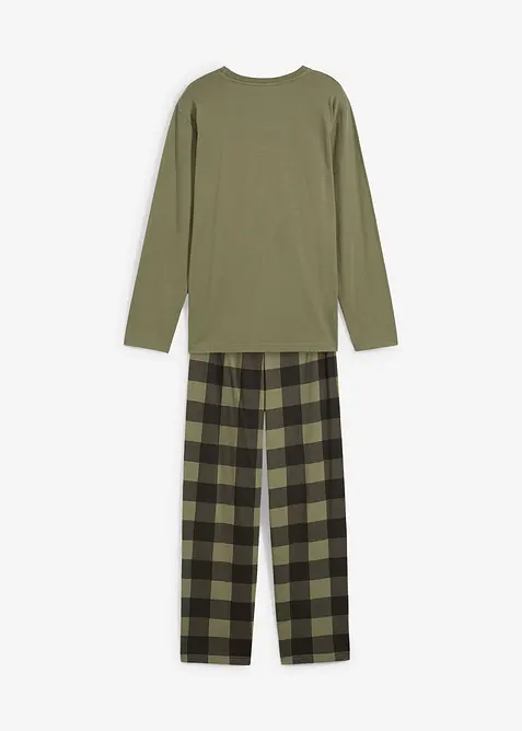 Pyjamas i 100% økologisk bomull (2-delt sett), bonprix