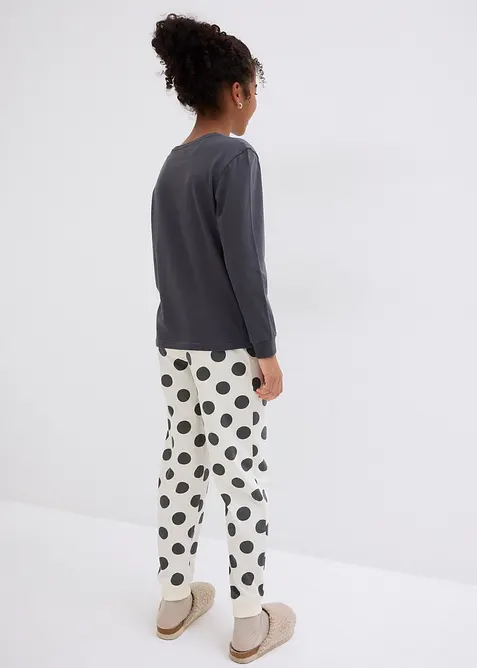 Pyjamas i 100% økologisk bomull (2-delt sett), bonprix