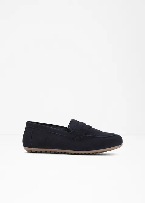 Loafers i semsket skinn, bonprix