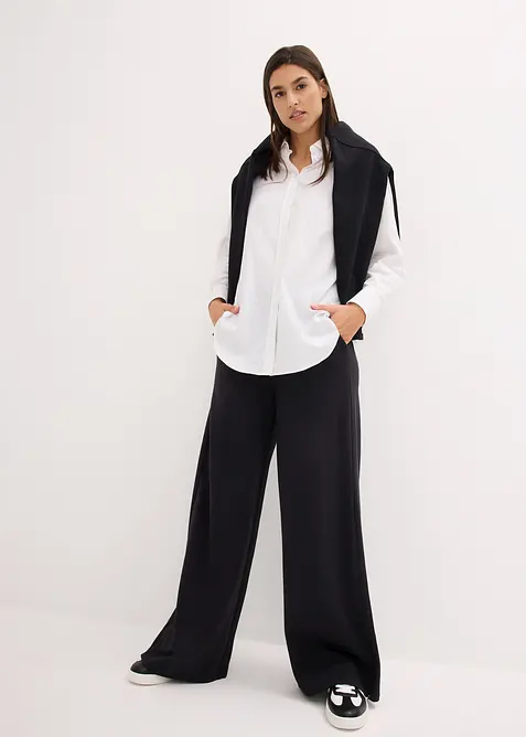 Joggebukse i bomullsmiks, bonprix