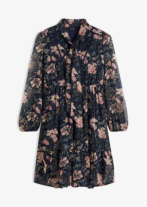 Chiffonkjole, bonprix