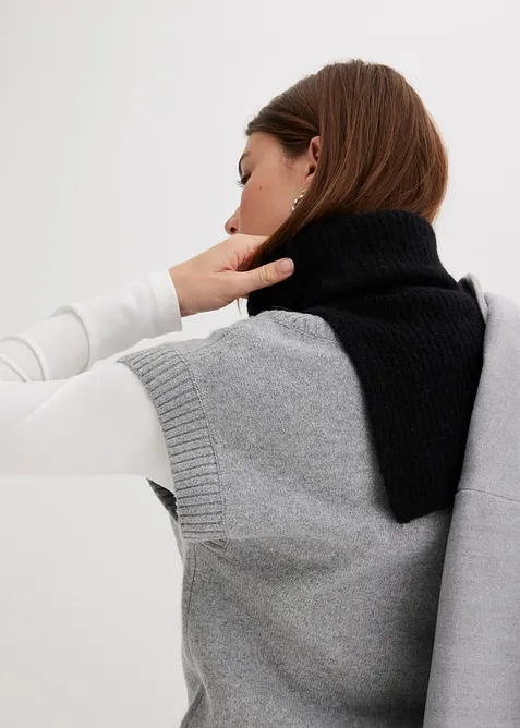 Tubeskjerf med ull og alpakkaull, bonprix