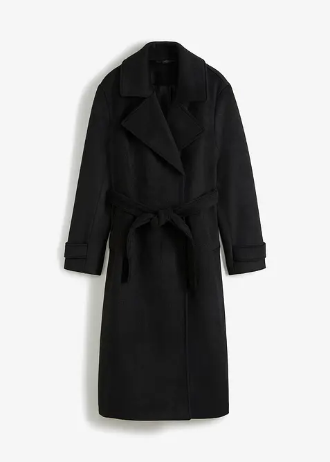 K&aring;pe med ull-look, bonprix