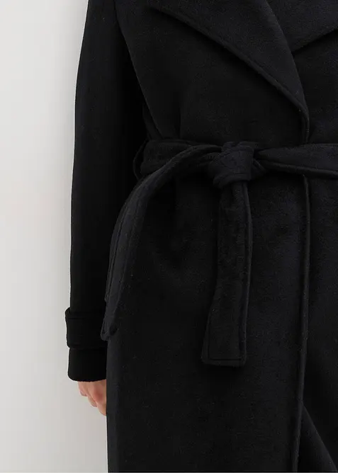 K&aring;pe med ull-look, bonprix