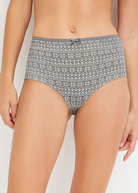 Maxitruse med &oslash;kologisk bomull (4-pack), bonprix